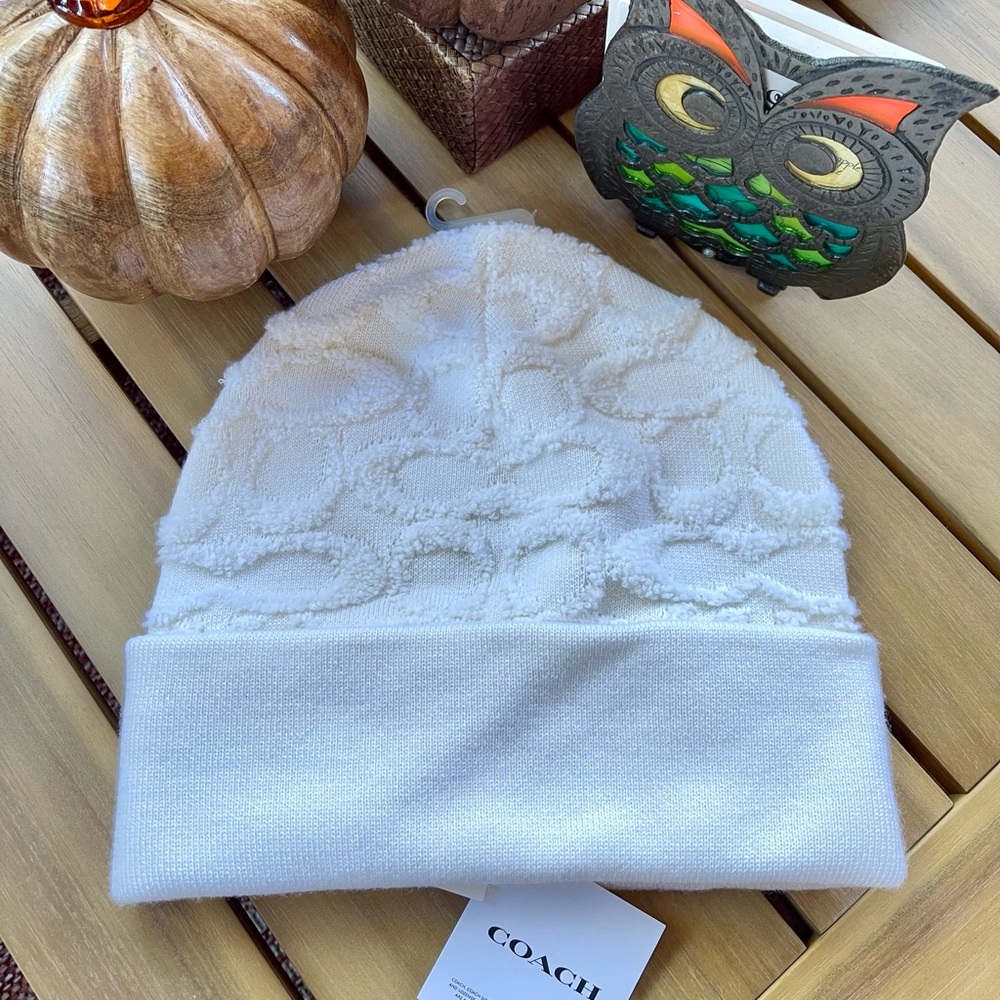 Coach beanie